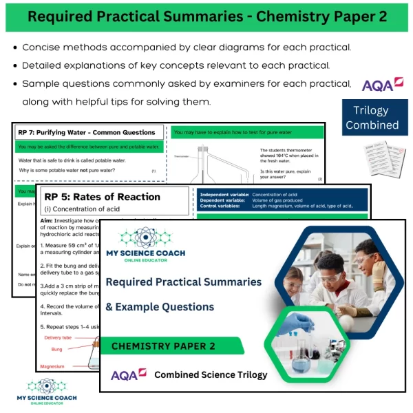 Chemistry Paper 2 Required Practicals Workbook